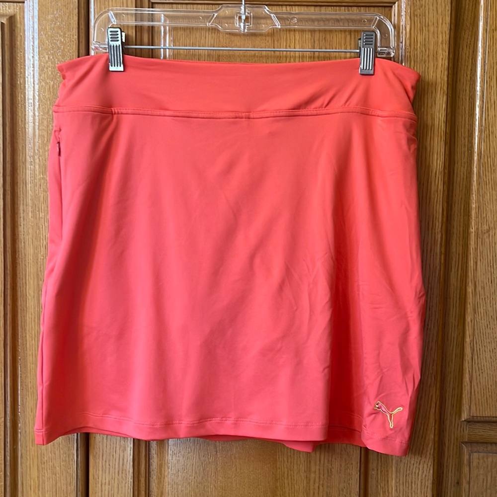 Puma super soft golf skirt with hidden shorts